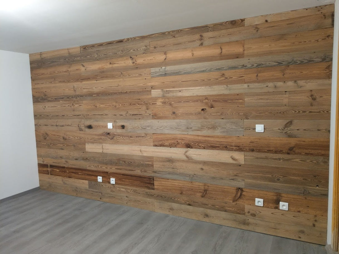 Hout wand
